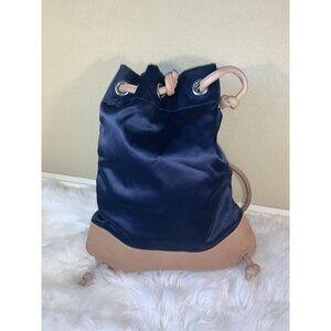 𝅺initial THE UNUSUAL EXPERIENCE  backpack nylon leather